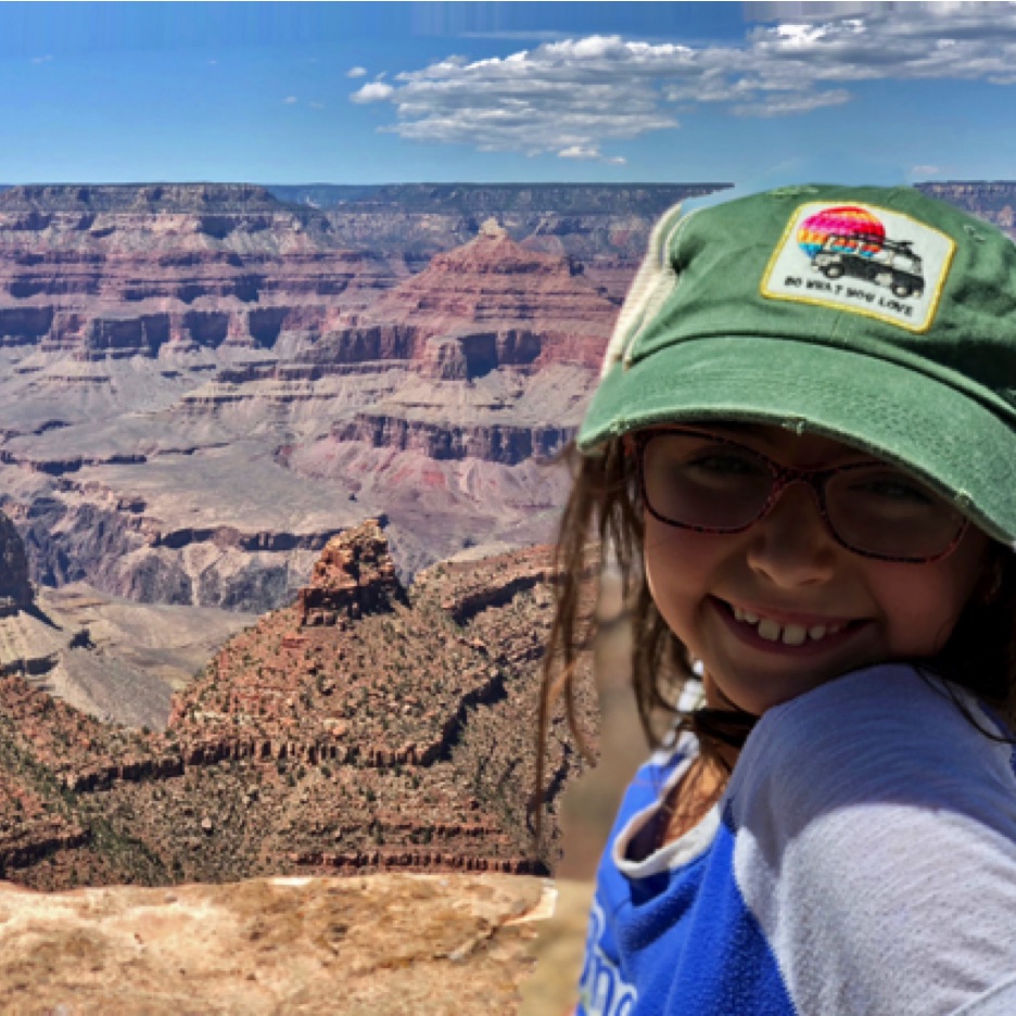 Maya at the Grand Canyon